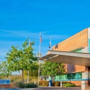 Multispecialty Clinic building exterior.