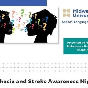 Speech-Language Institute Aphasia and Stroke Awareness Night.