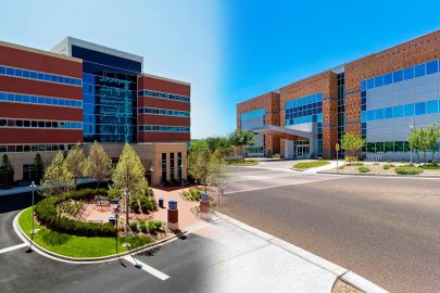 AZ & IL clinics side by side exterior shot